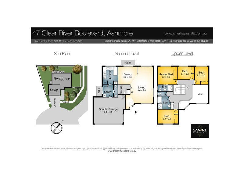 47 Clear River Boulevard, Ashmore QLD 4214 Floorplan