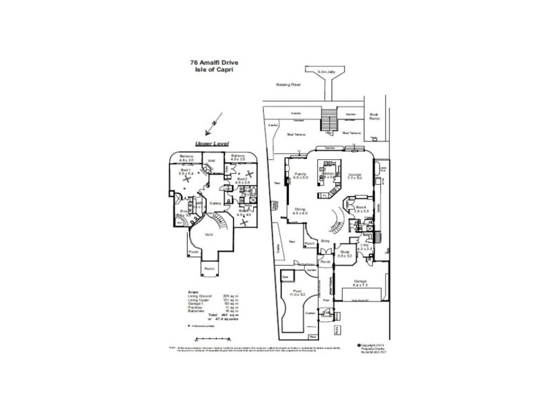 76 Amalfi Drive, Isle Of Capri QLD 4217 Floorplan