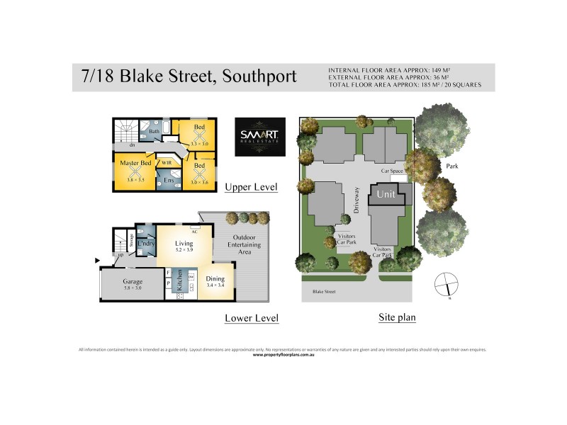 7/18 Blake Street, Southport QLD 4215 Floorplan