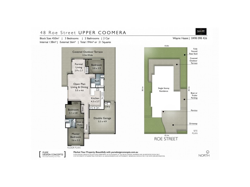 48 Roe Street, Upper Coomera QLD 4209 Floorplan