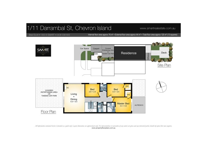 1/11 Darrambal Street, Chevron Island QLD 4217 Floorplan