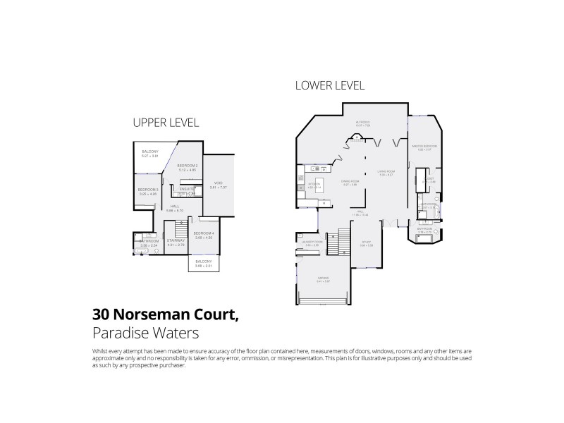 30 Norseman Court, Paradise Waters QLD 4217 Floorplan