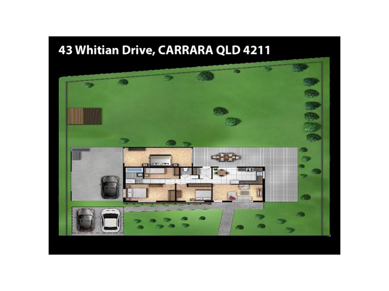 43 Whitian Drive, Carrara QLD 4211 Floorplan