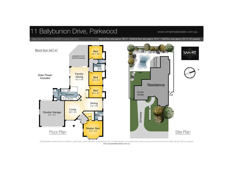 11 Ballybunion Drive, Parkwood QLD 4214 Floorplan