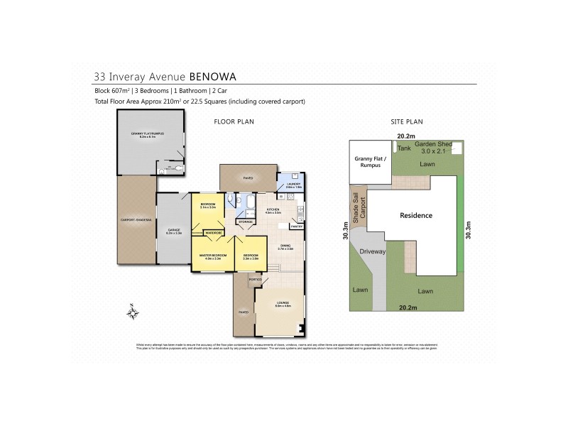 33 Inveray Avenue, Benowa Waters QLD 4217 Floorplan