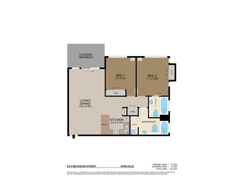 6/2-4 Mcguigan Street, Earlville QLD 4870