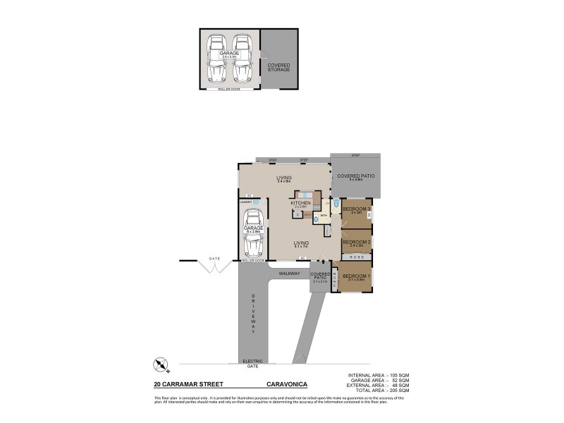 20 Carramar Crescent, Caravonica QLD 4878 Floorplan