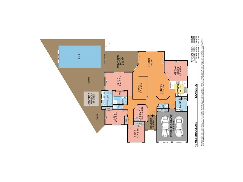 18 Messina Close, Kanimbla QLD 4870 Floorplan