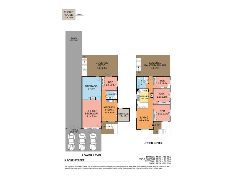 9 Rose Street, Westcourt QLD 4870 Floorplan