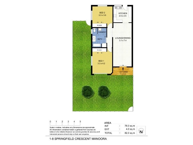 1/8 Springfield Crescent, Manoora QLD 4870