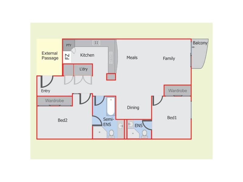 G501/2 St Georges Terrace, Perth WA 6000 Floorplan