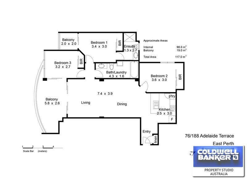 76/188 Adelaide Tce, East Perth WA 6004