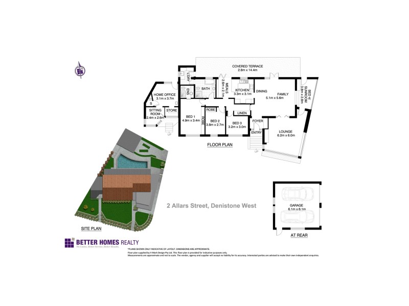 2 Allars Street, Denistone West NSW 2114 Floorplan