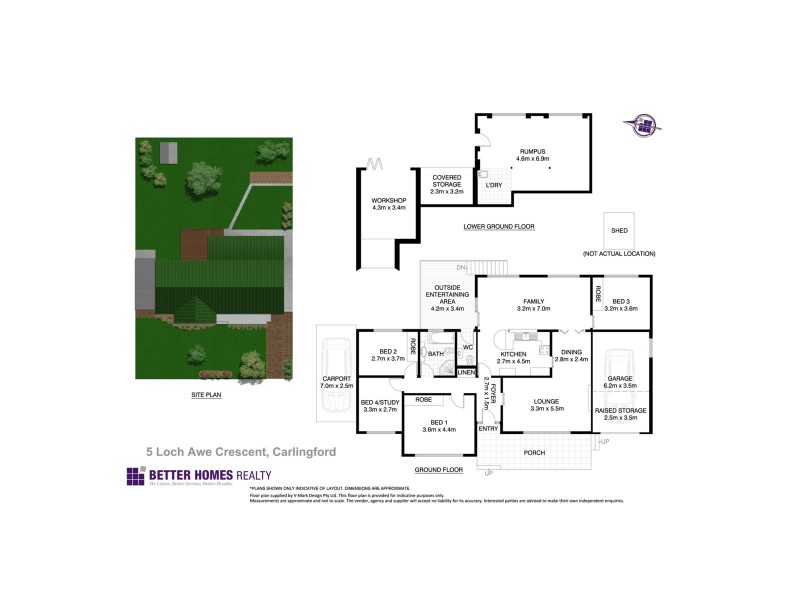 5 Loch Awe Crescent, Carlingford NSW 2118 Floorplan