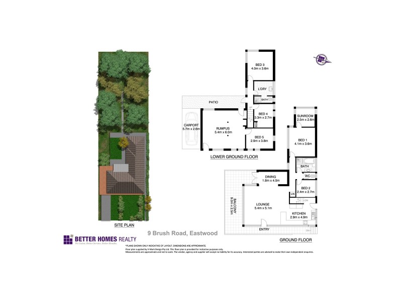 9 Brush Road, Eastwood NSW 2122 Floorplan