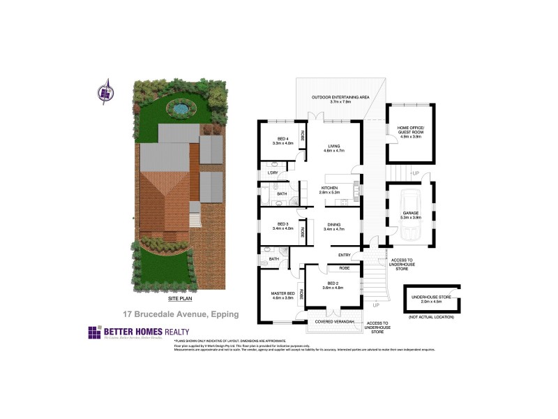 17 Brucedale Ave, Epping NSW 2121 Floorplan