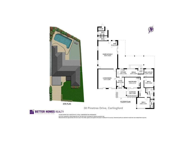 38 Pinetree Drive, Carlingford NSW 2118 Floorplan