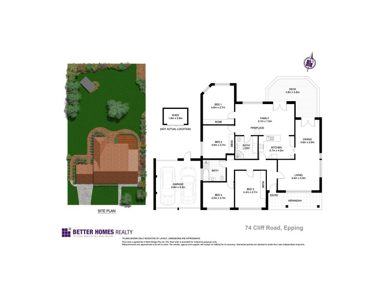 74 Cliff Road, Epping NSW 2121 Floorplan