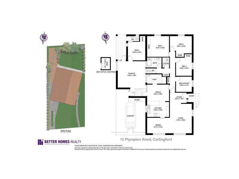 12 Plympton Road, Carlingford NSW 2118 Floorplan