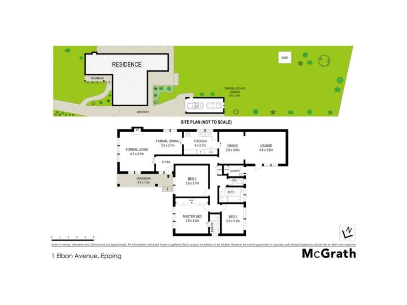 1 Elbon Avenue, Epping NSW 2121 Floorplan
