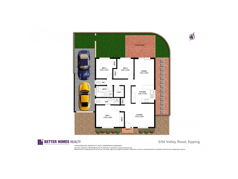 2/54 Valley Road, Epping NSW 2121 Floorplan