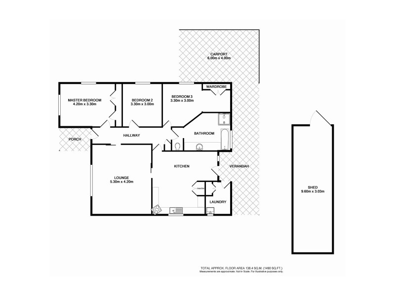 14 Dunlop Place, Benalla VIC 3672 Floorplan