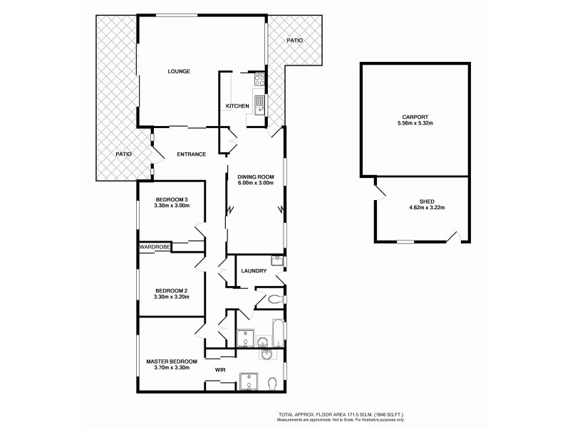 4 Union Street, Benalla VIC 3672 Floorplan