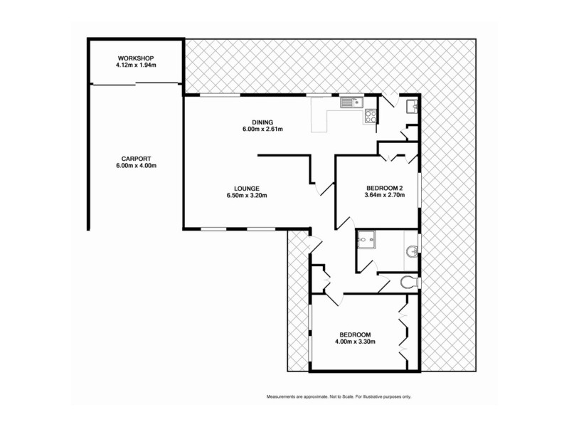 2/18 Killena Avenue, Benalla VIC 3672 Floorplan