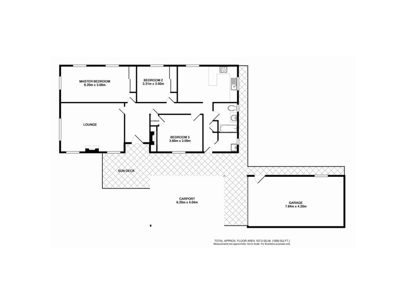 14 Margaret Street, Benalla VIC 3672 Floorplan