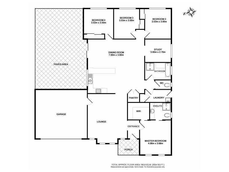 46 Noarana Drive, Benalla VIC 3672 Floorplan