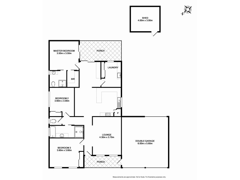 32 Salisbury Street, Benalla VIC 3672 Floorplan