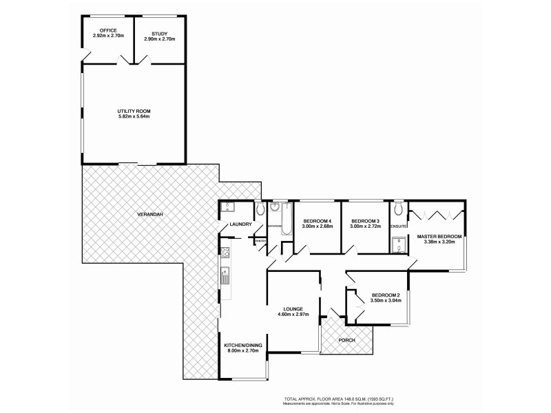 153 Police Track Lima East, Benalla VIC 3672 Floorplan