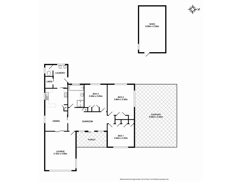 8 Walker Street, Benalla VIC 3672 Floorplan