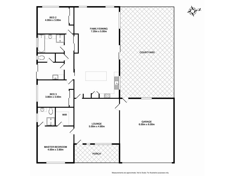 12A Riverview Road, Benalla VIC 3672 Floorplan