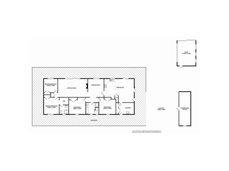 15 Grant Drive, Benalla VIC 3672 Floorplan