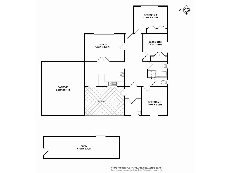 106 Clarke Street, Benalla VIC 3672 Floorplan