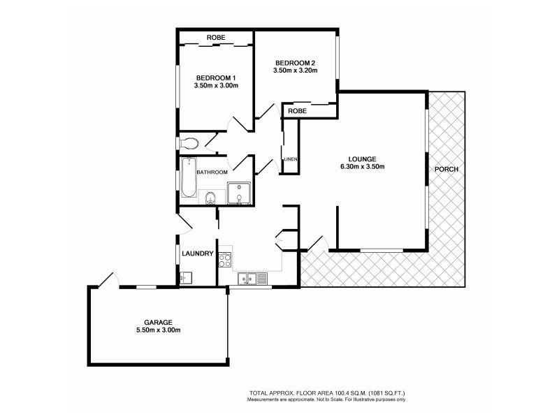 2/16 Benson Street, Benalla VIC 3672 Floorplan