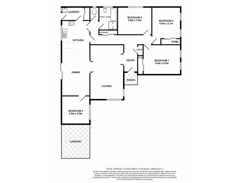 103 Coish Avenue, Benalla VIC 3672 Floorplan