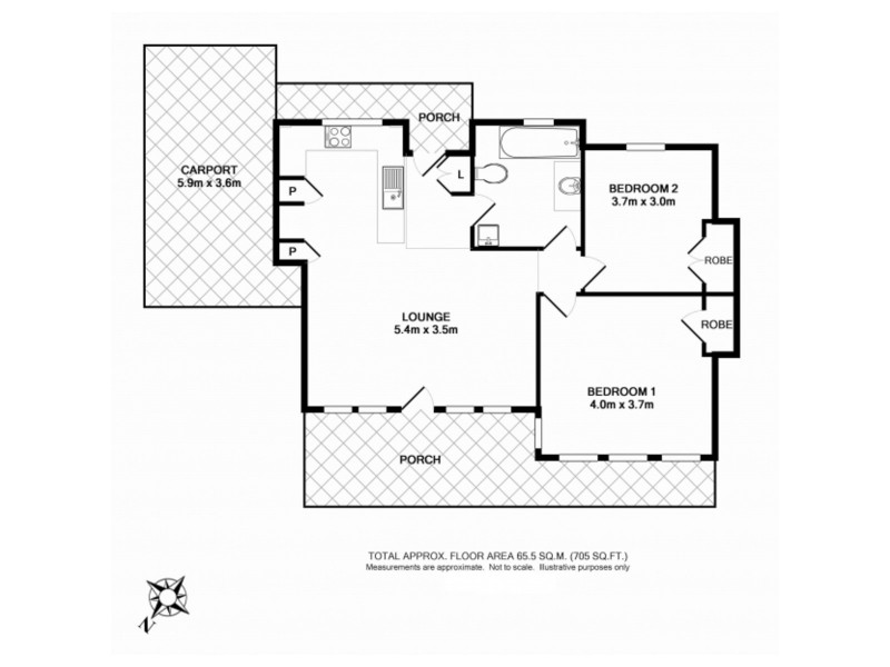 7 Amos Avenue, Benalla VIC 3672 Floorplan