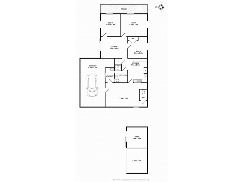 15 Commercial Road, Benalla VIC 3672 Floorplan