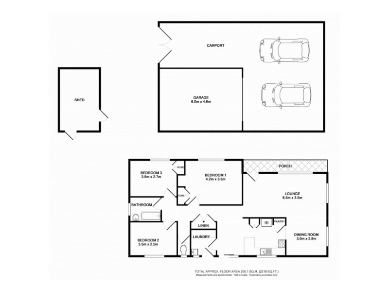 105 Coish Avenue, Benalla VIC 3672 Floorplan