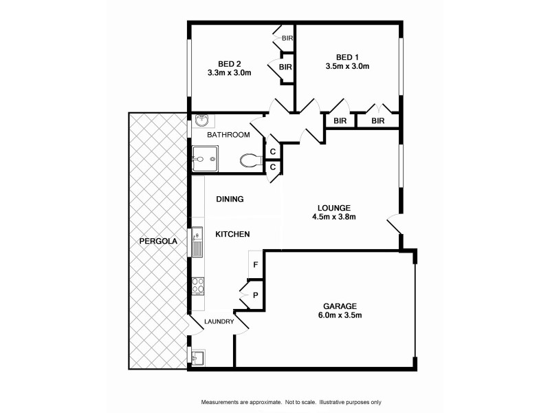2/23 Goomalibee Street, Benalla VIC 3672 Floorplan