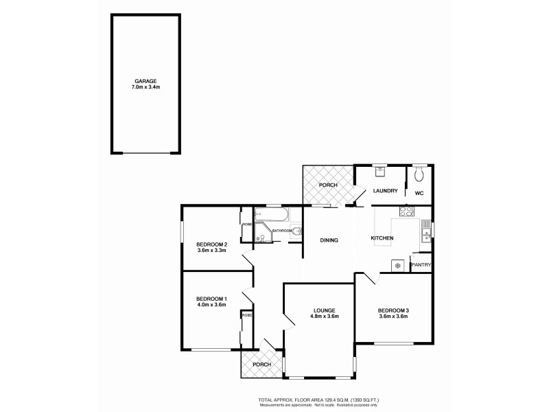 51 Riverview Road, Benalla VIC 3672 Floorplan