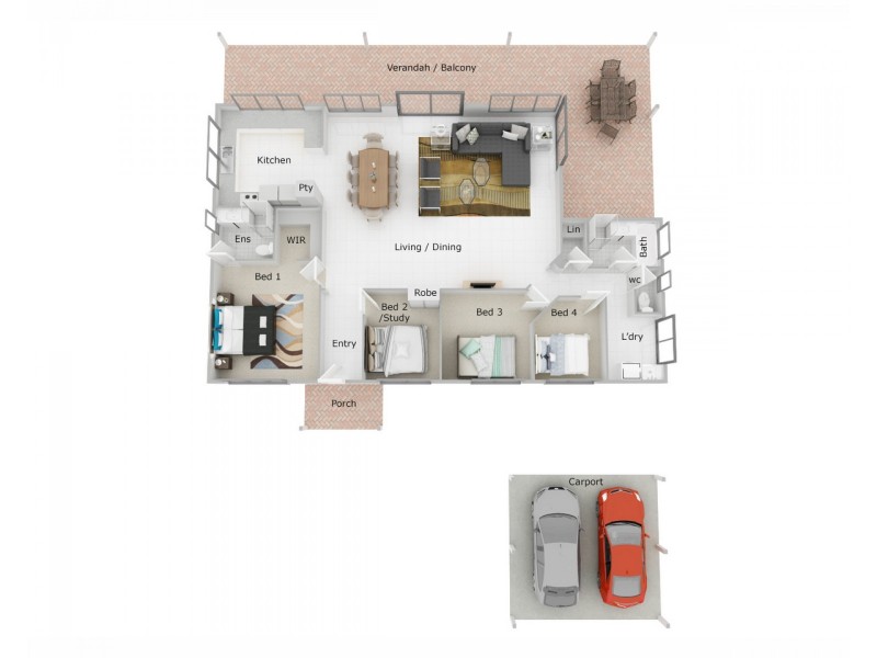 38 Talus Drive, Mount Richon WA 6112 Floorplan