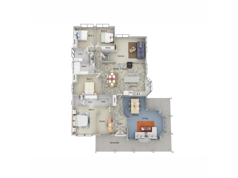 11 Mann Place, Roleystone WA 6111 Floorplan