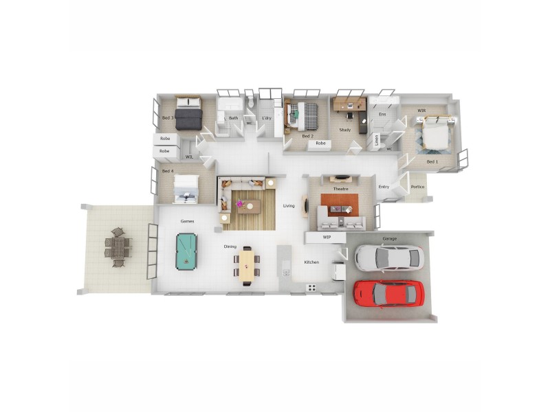 1 Costata Cove, Roleystone WA 6111 Floorplan