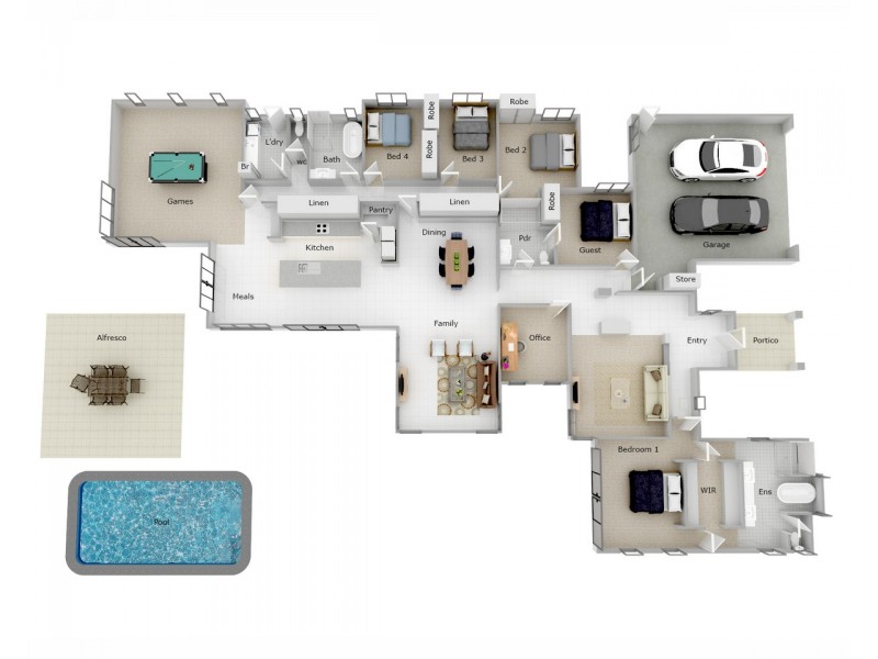 11 Flello Rise, Bedfordale WA 6112 Floorplan