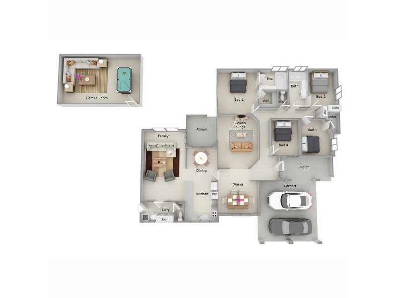 6 Topaz Court, Mount Richon WA 6112 Floorplan