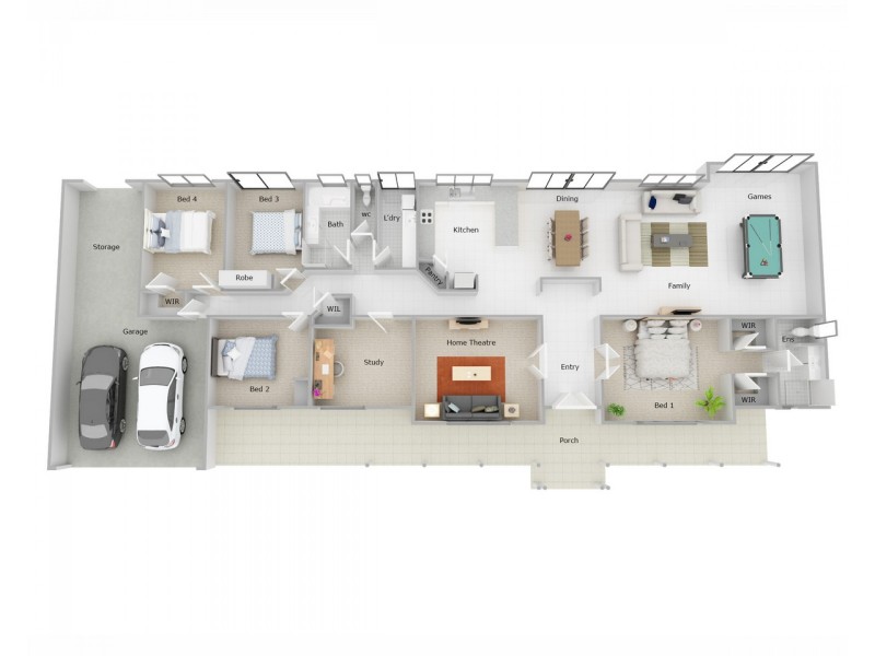 16 Arania Place, Bedfordale WA 6112 Floorplan