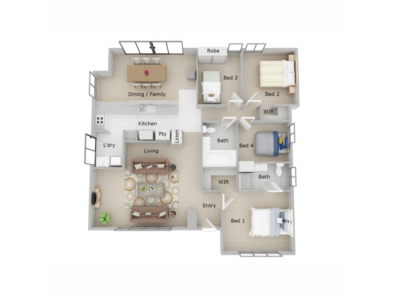 9 Jade Street, Mount Richon WA 6112 Floorplan